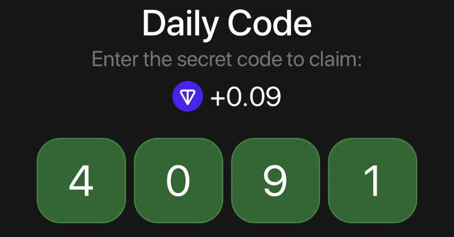 TonHash Daily Secret Code 24 May 2025